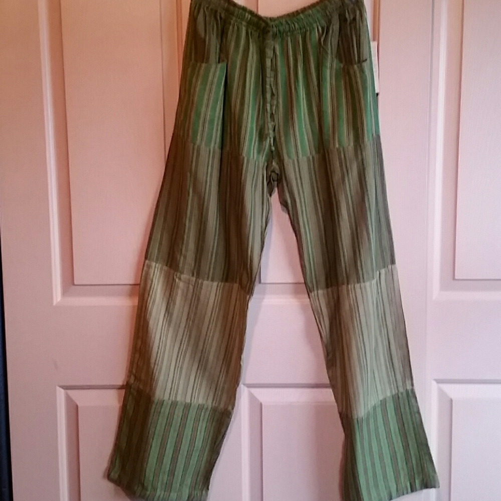 Soul flower patch pants NWT